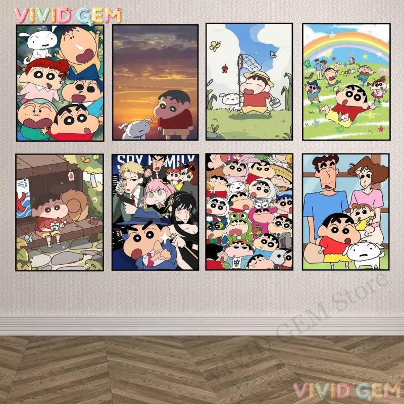 Resin Art Wallpaper - VIVID GEM カラフルDIYクレヨンしんちゃん フルドリルダイヤモンドモザイク ダイヤモンドペインティング レインボーサンセット
