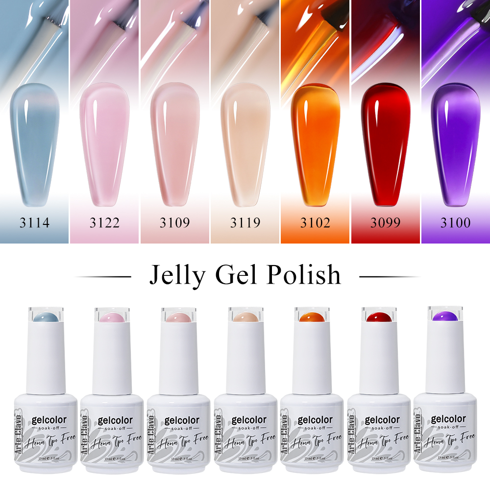 アルテ クラボ 15ml ジェリージェルネイルポリッシュ 7 - Resin Art Equipment のレビューと価格
