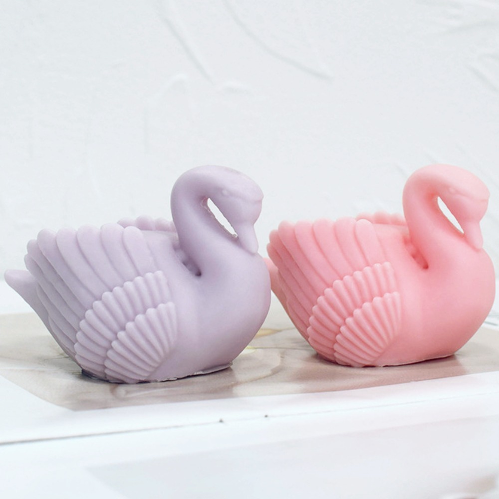 ホワイトスワンシリコンキャンドルモールド,鳥の動物の石鹸,樹 - Resin Art Wedding Gift のレビューと価格