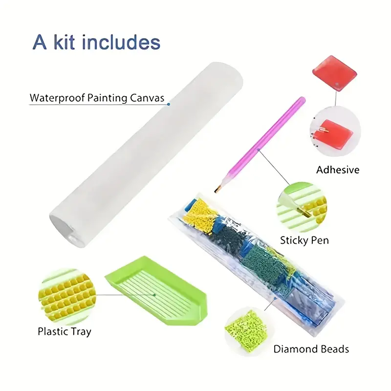 DIYダイヤモンドペイント、カラフルな稲妻模様、全面ラウンド - Resin Art Wallpaper のレビューと価格