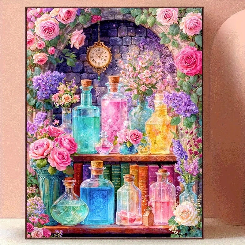 ダイヤモンドペイント カラフルな花/ケーキ/美しさをテーマに - Resin Art Work のレビューと価格