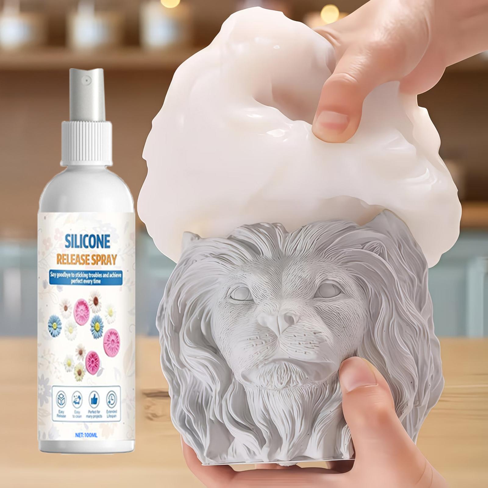 100ml 簡単脱型モールドリリーススプレー レジン脱型剤  - Release Spray Silicone のレビューと価格