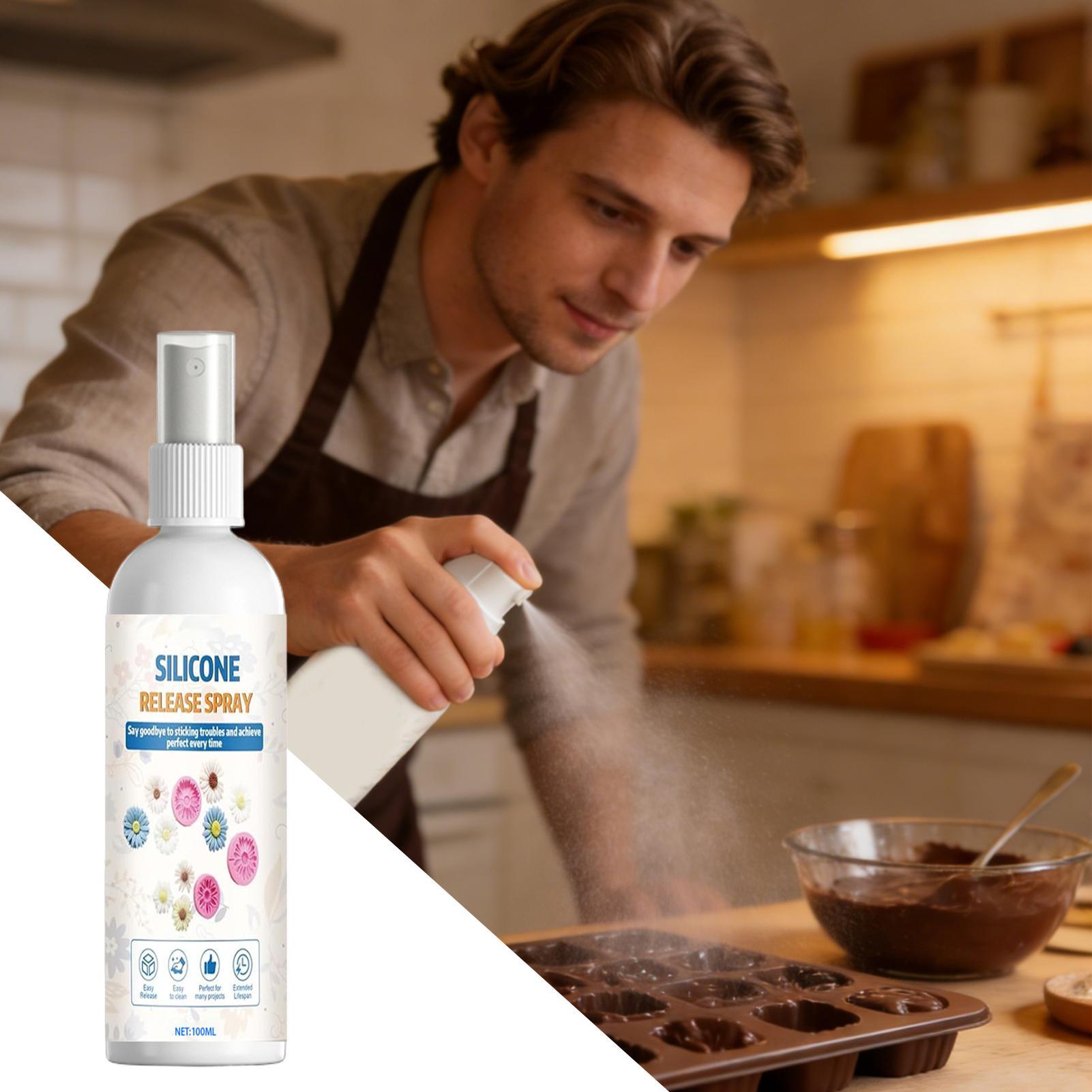 DIYモールドスプレー 100ml 簡単脱型剤 モールドリリ - Release Spray Silicone のレビューと価格